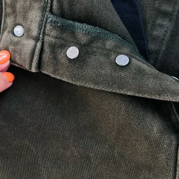 MOSCHINO Green super soft jeans relaxed straight pants joggers - Picture 7 of 10